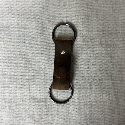 Leather Loop Keyring