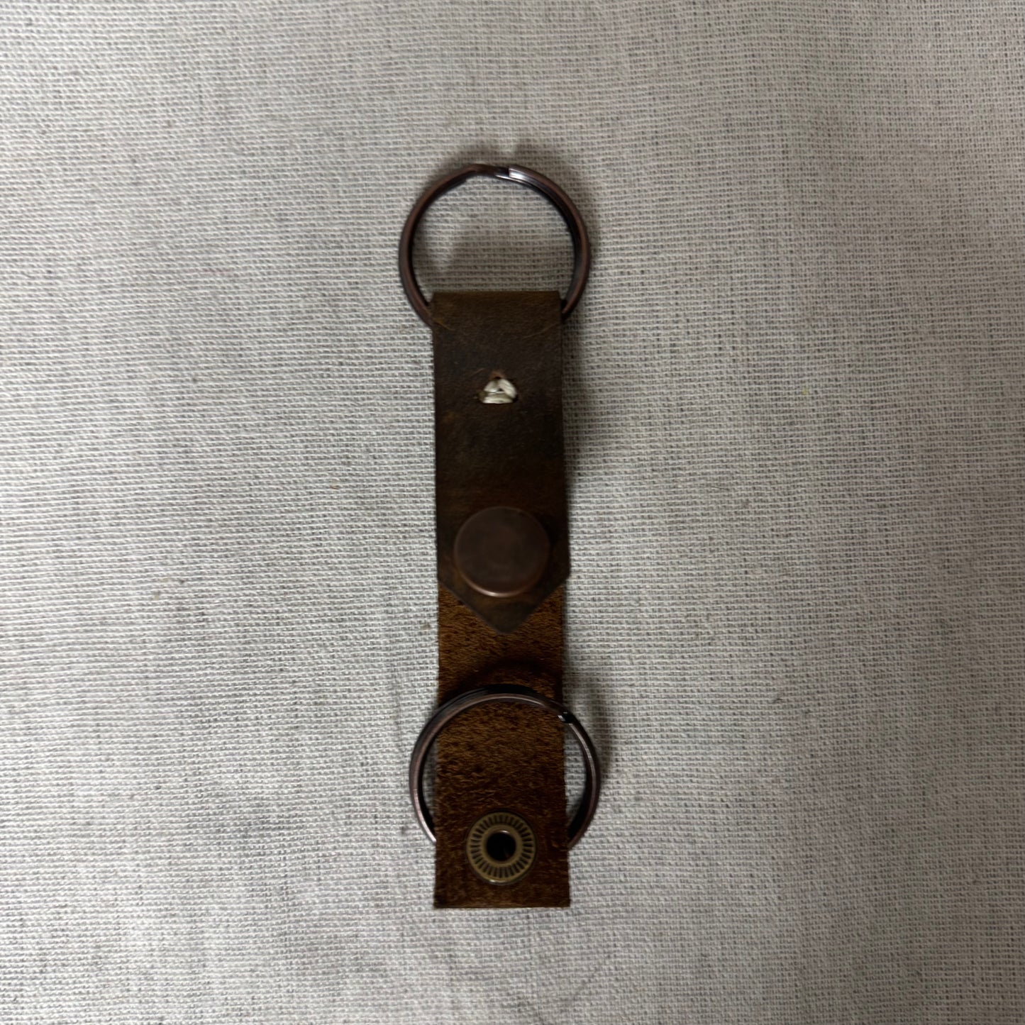Leather Loop Keyring