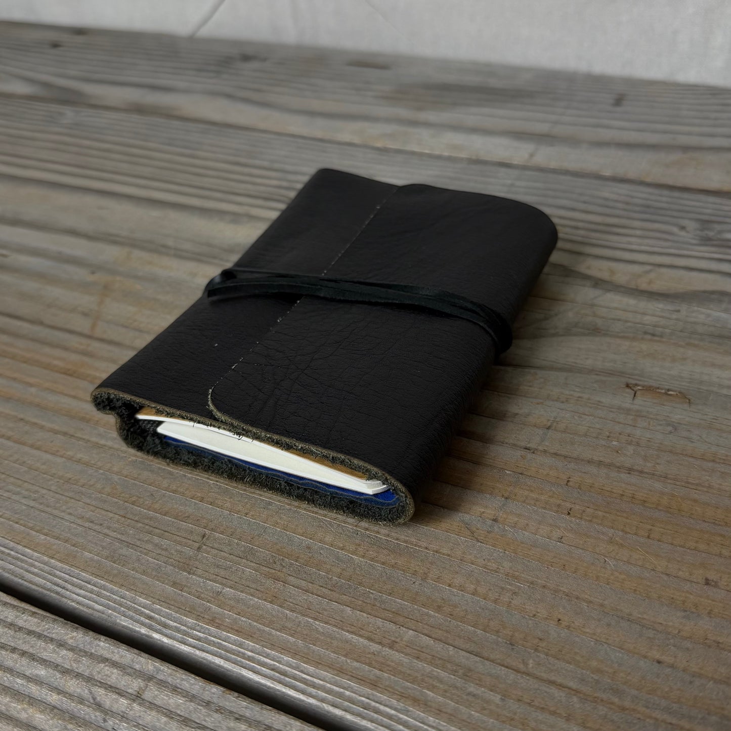 Personalised Leather Traveller's Journal / Notebook Cover