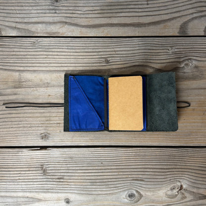 Personalised Leather Traveller's Journal / Notebook Cover