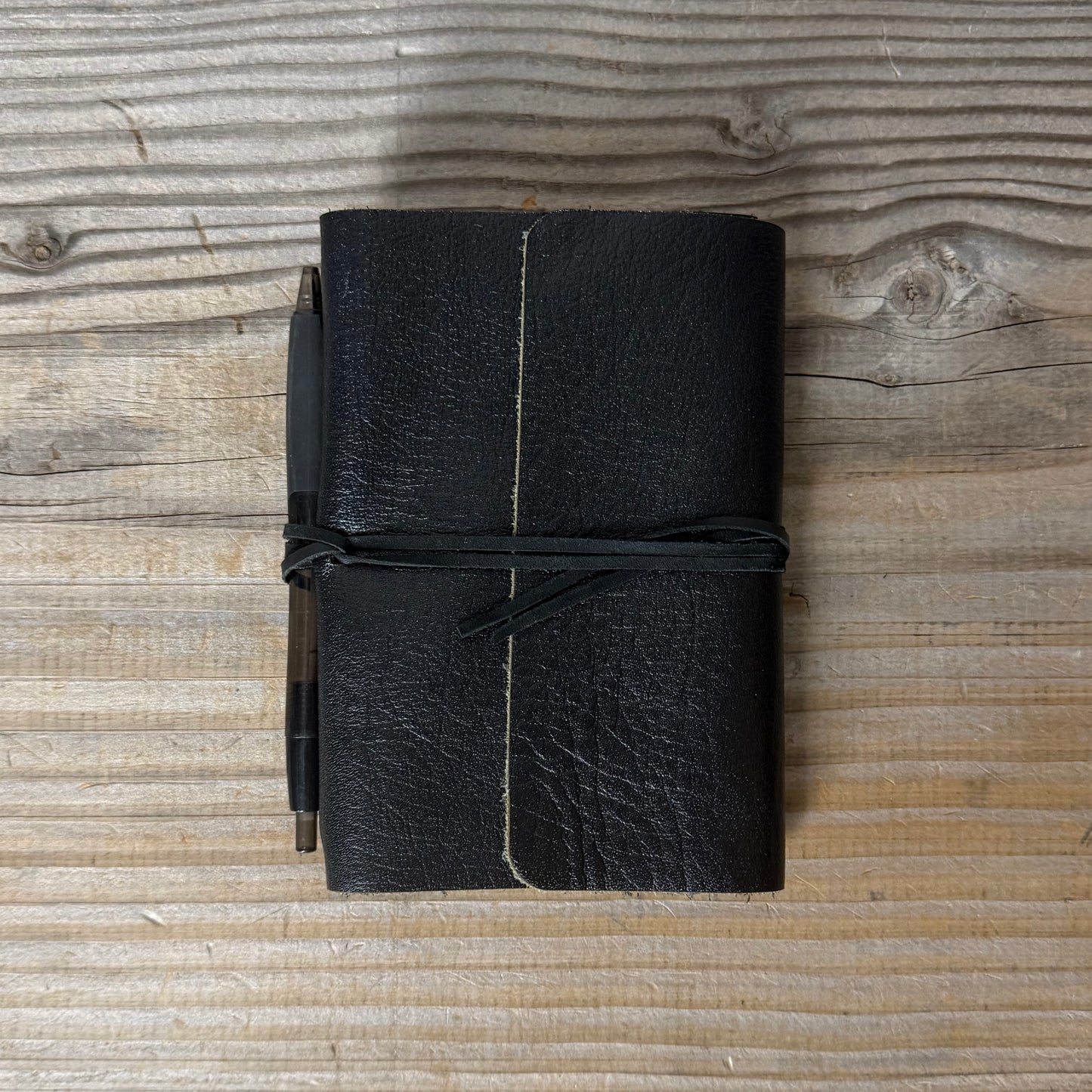 Personalised Leather Traveller's Journal / Notebook Cover