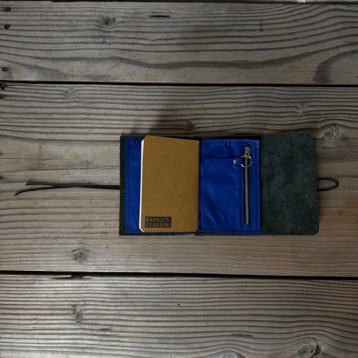 Personalised Leather Traveller's Journal / Notebook Cover