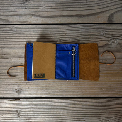 Personalised Leather Traveller's Journal / Notebook Cover