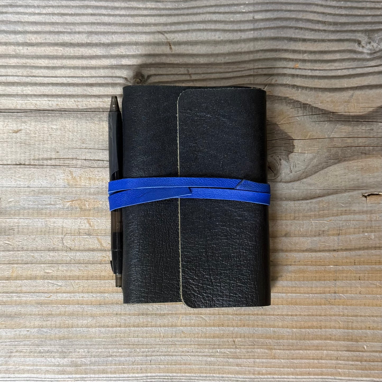Personalised Leather Traveller's Journal / Notebook Cover