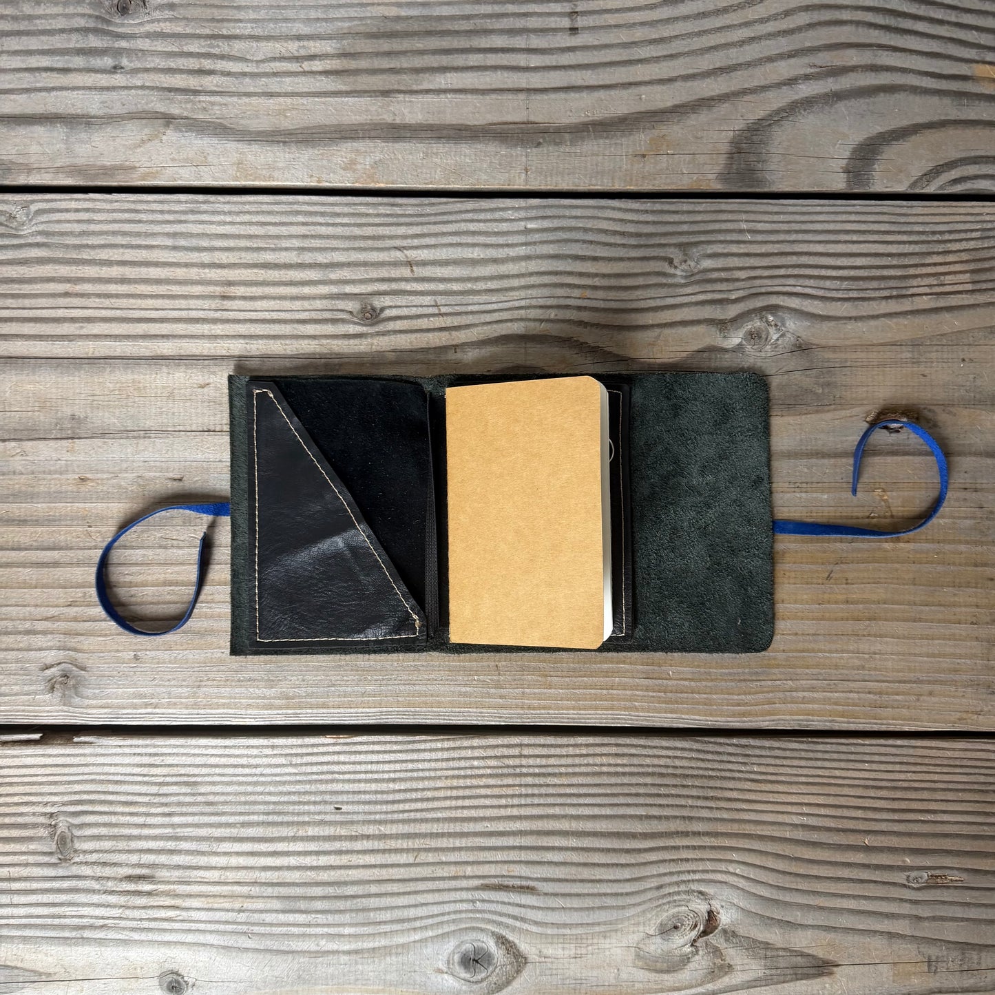 Personalised Leather Traveller's Journal / Notebook Cover