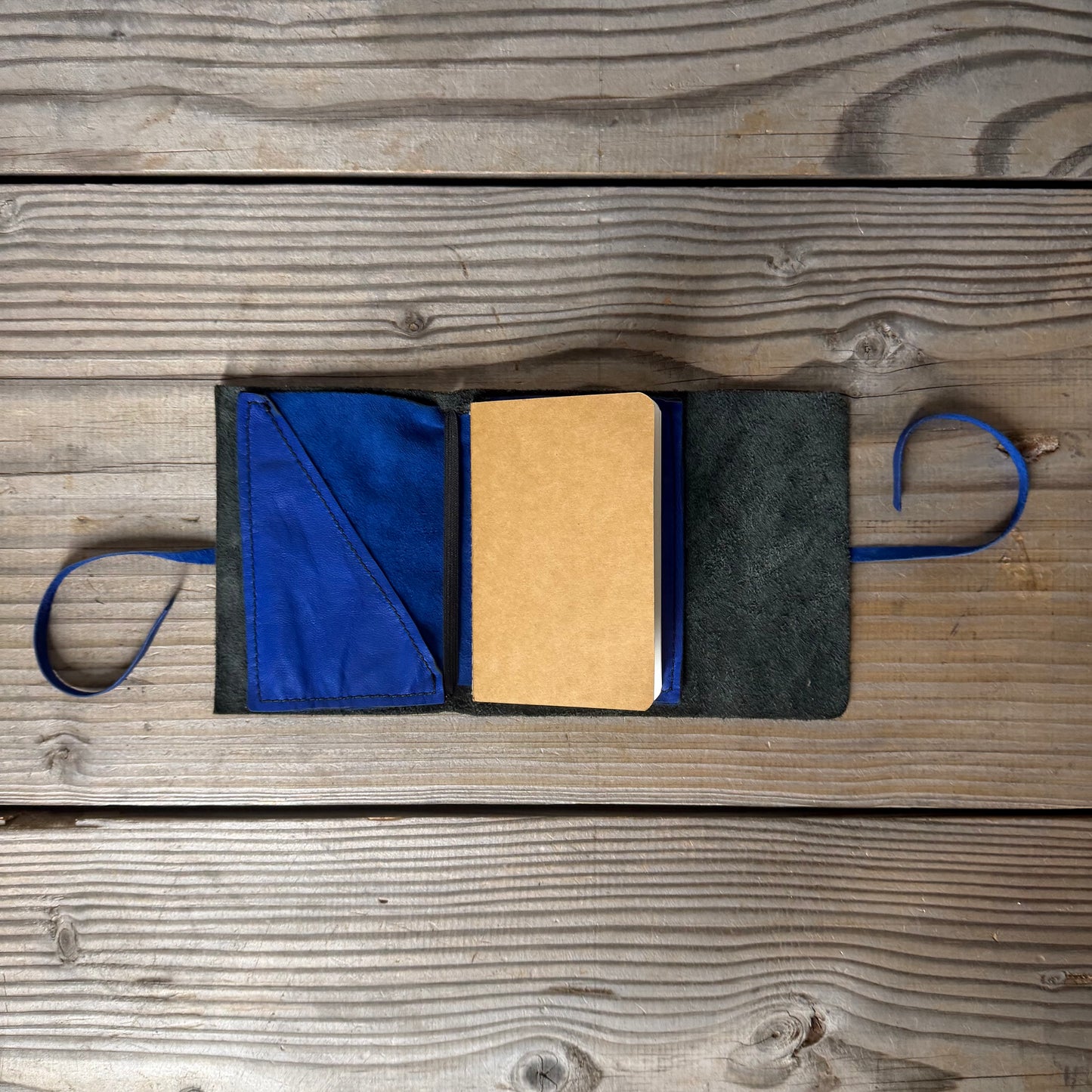 Personalised Leather Traveller's Journal / Notebook Cover