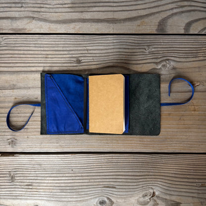 Personalised Leather Traveller's Journal / Notebook Cover