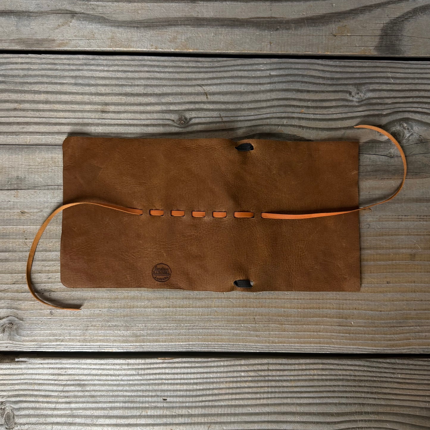 Personalised Leather Traveller's Journal / Notebook Cover
