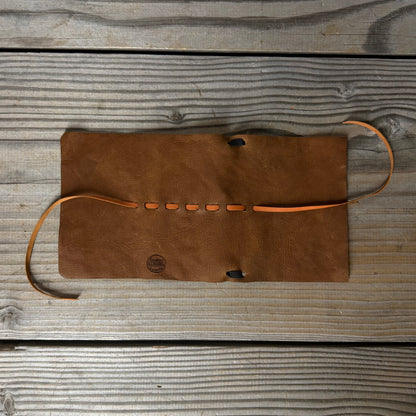 Personalised Leather Traveller's Journal / Notebook Cover