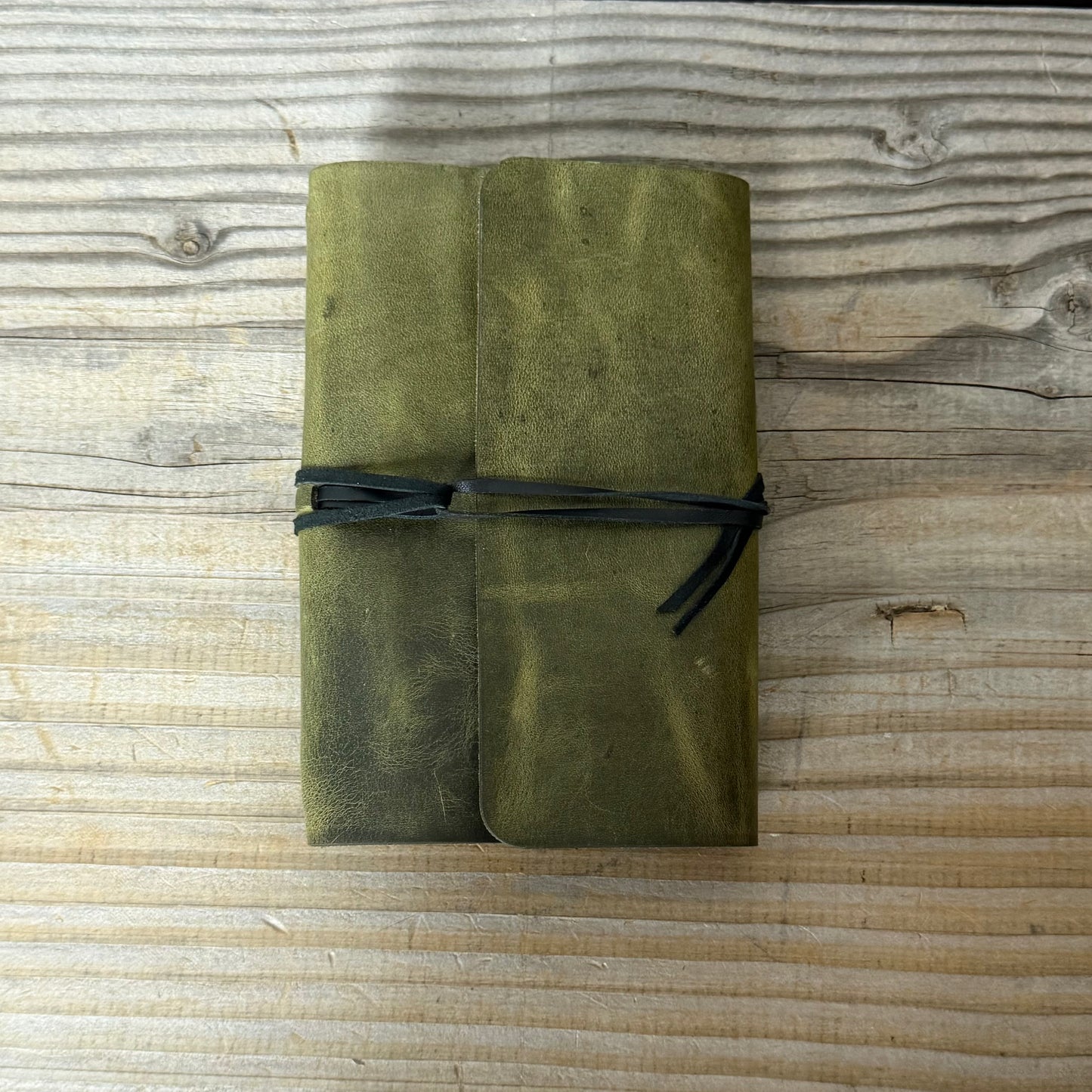 Personalised Leather Traveller's Journal / Notebook Cover