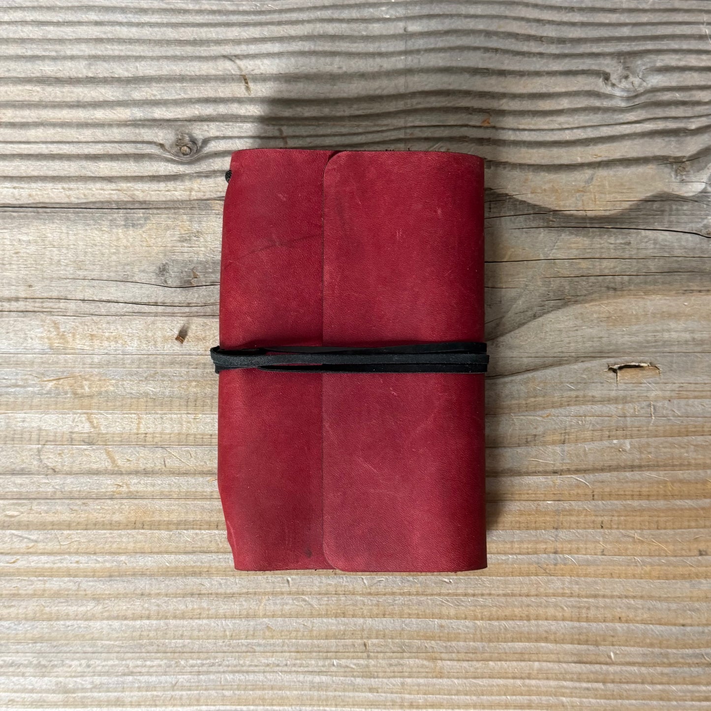Personalised Leather Traveller's Journal / Notebook Cover