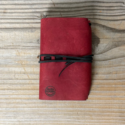 Personalised Leather Traveller's Journal / Notebook Cover