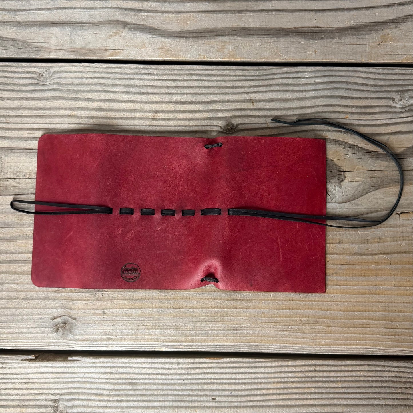 Personalised Leather Traveller's Journal / Notebook Cover