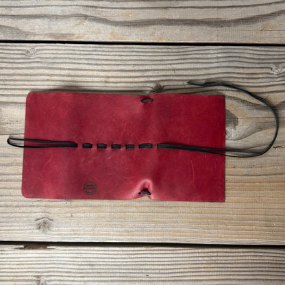 Personalised Leather Traveller's Journal / Notebook Cover