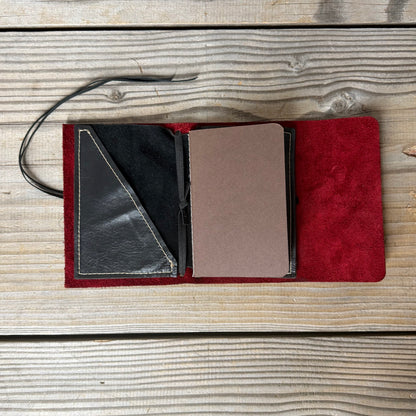 Personalised Leather Traveller's Journal / Notebook Cover