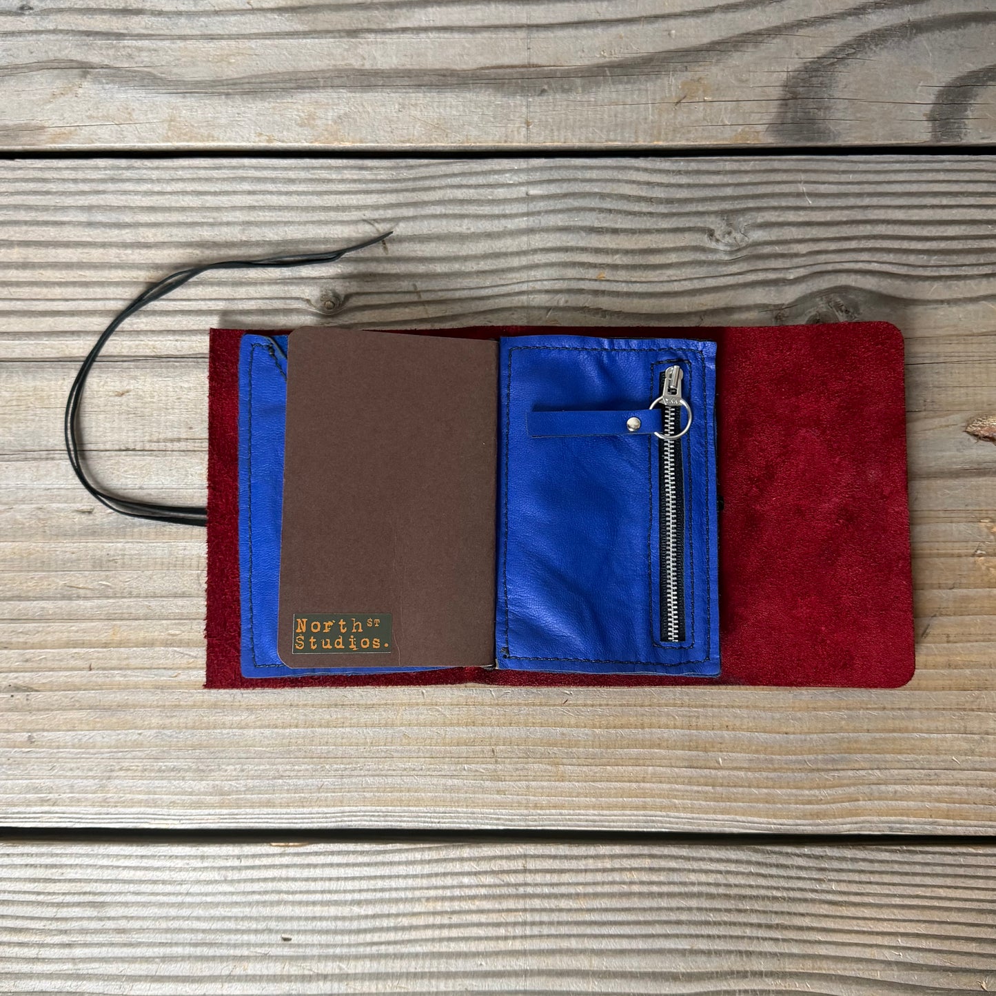 Personalised Leather Traveller's Journal / Notebook Cover