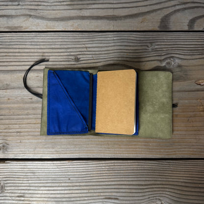 Personalised Leather Traveller's Journal / Notebook Cover