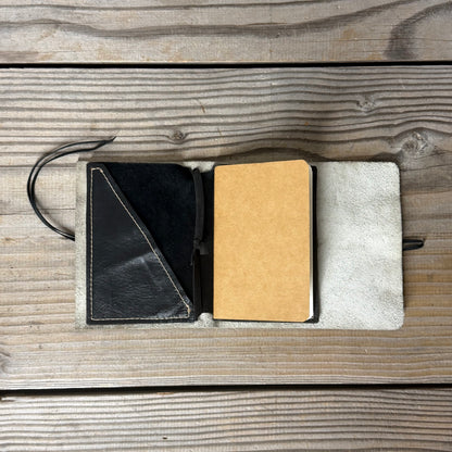 Personalised Leather Traveller's Journal / Notebook Cover