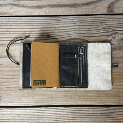 Personalised Leather Traveller's Journal / Notebook Cover