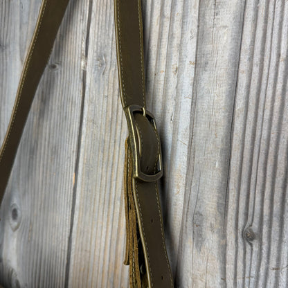 The Vintage Moss Slouch Bag