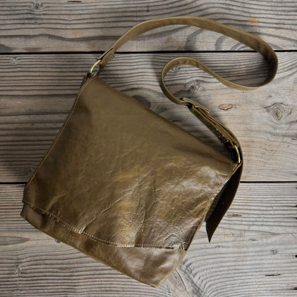 The Vintage Moss Slouch Bag