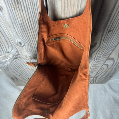 Slimline Leather Shoulder Bag