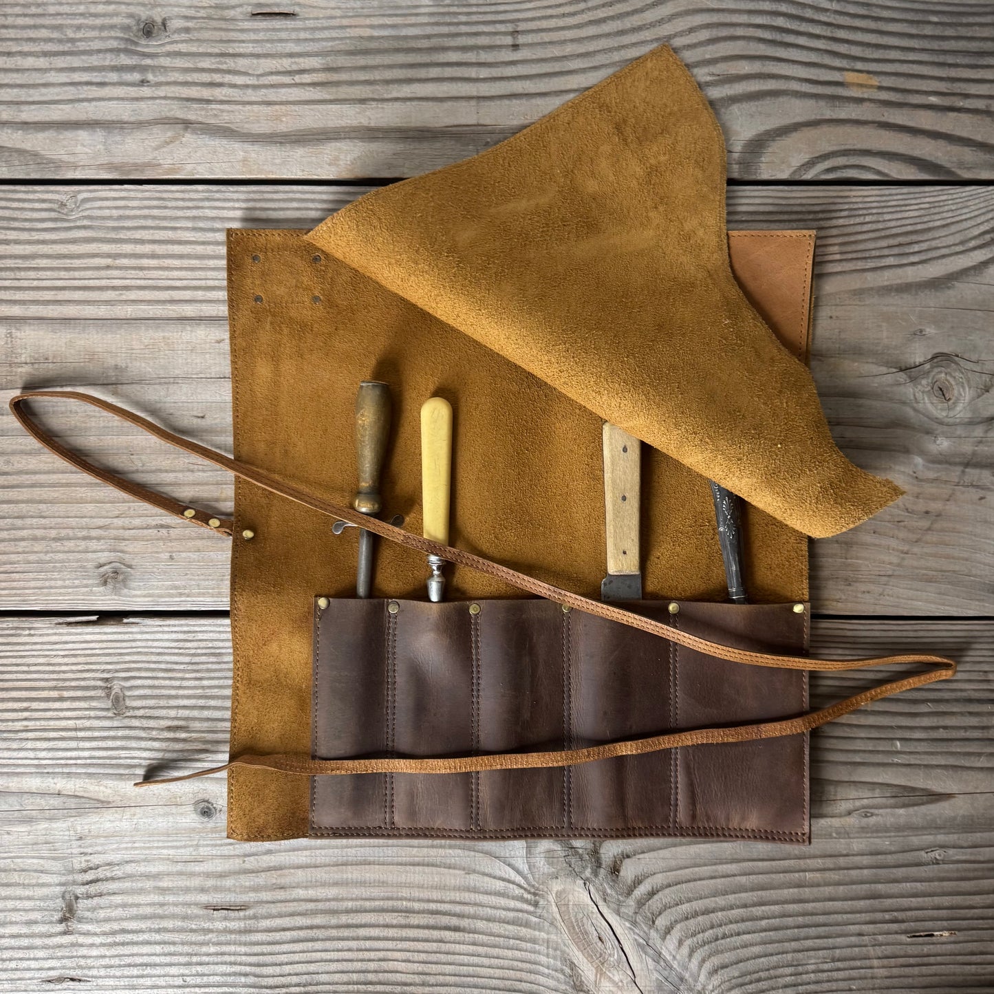 Leather Knife / Tool Roll