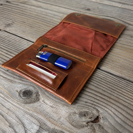 Leather Rolling Pouch