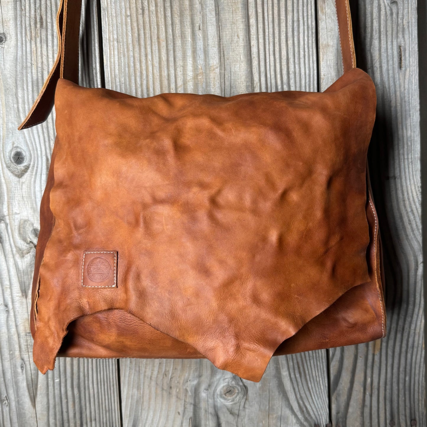 The Distressed Large Tan Slouch