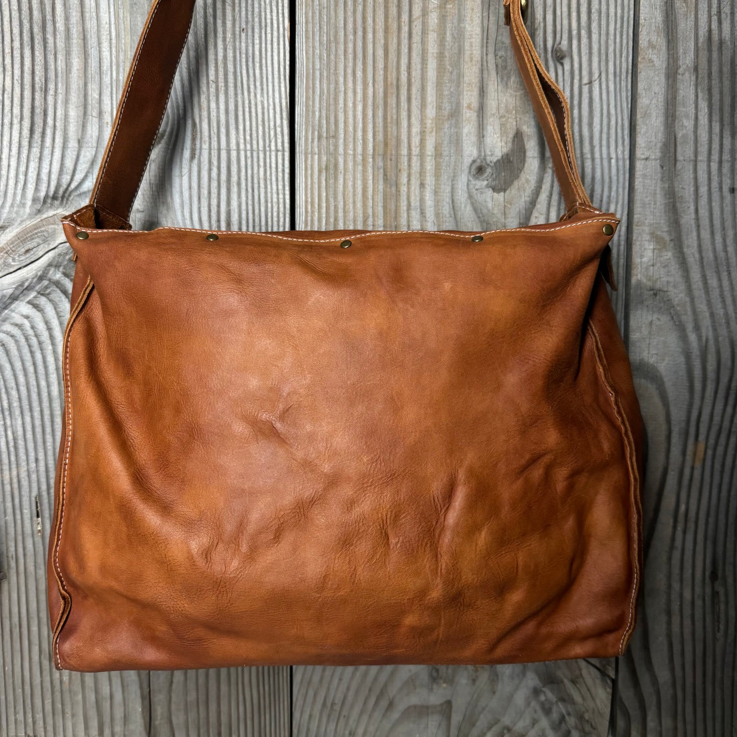 The Distressed Large Tan Slouch