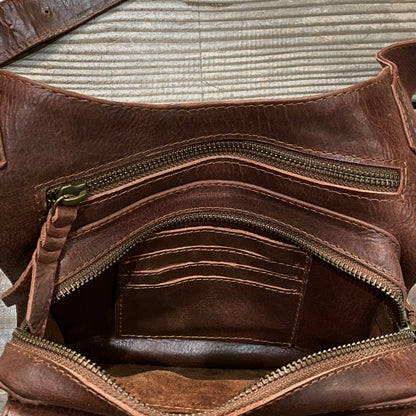 Leather Travel / Festival Waist or Across Body Bag