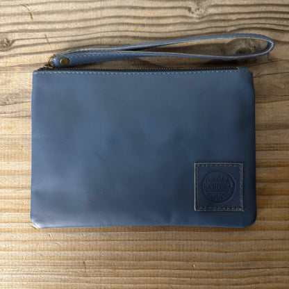 Leather Phone Clutch With Wrist Strap
