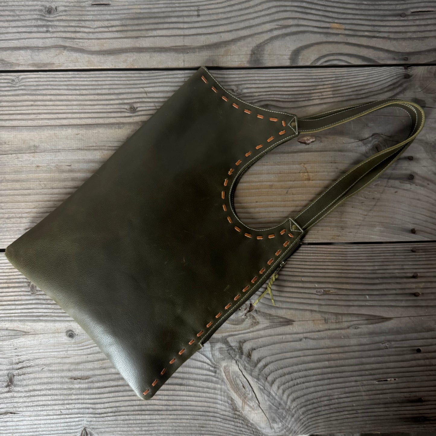 Slimline Leather Shoulder Bag