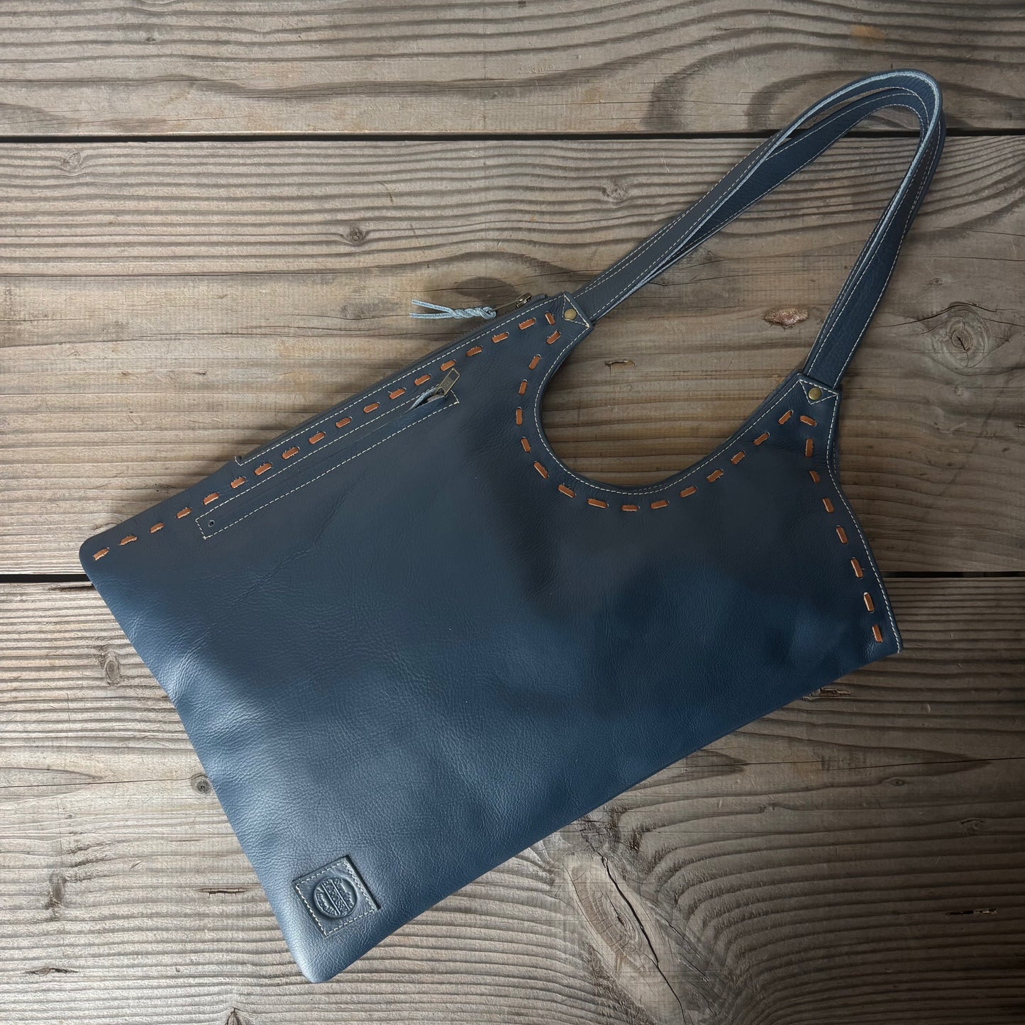 Slimline Leather Shoulder Bag