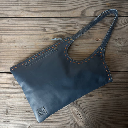 Slimline Leather Shoulder Bag