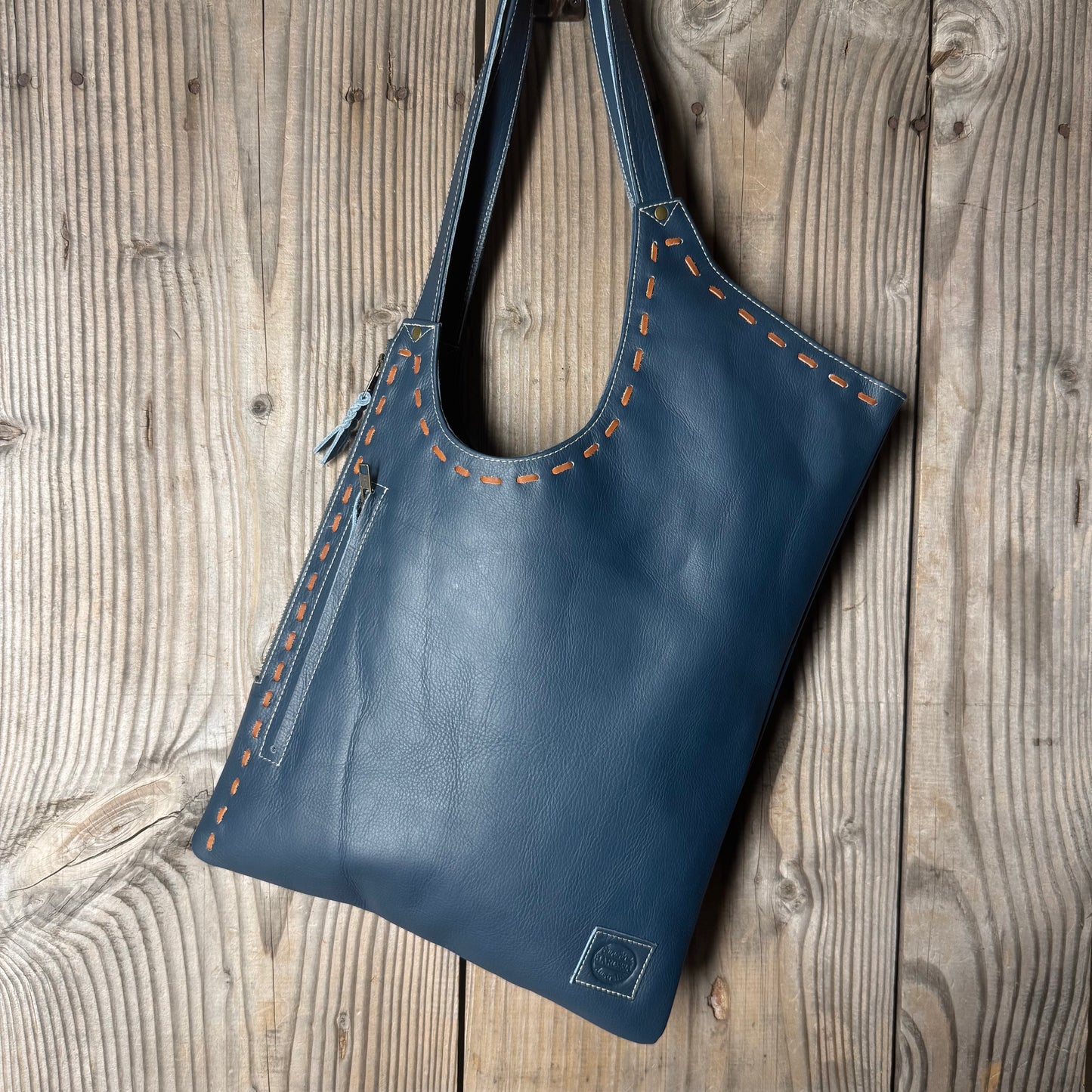 Slimline Leather Shoulder Bag