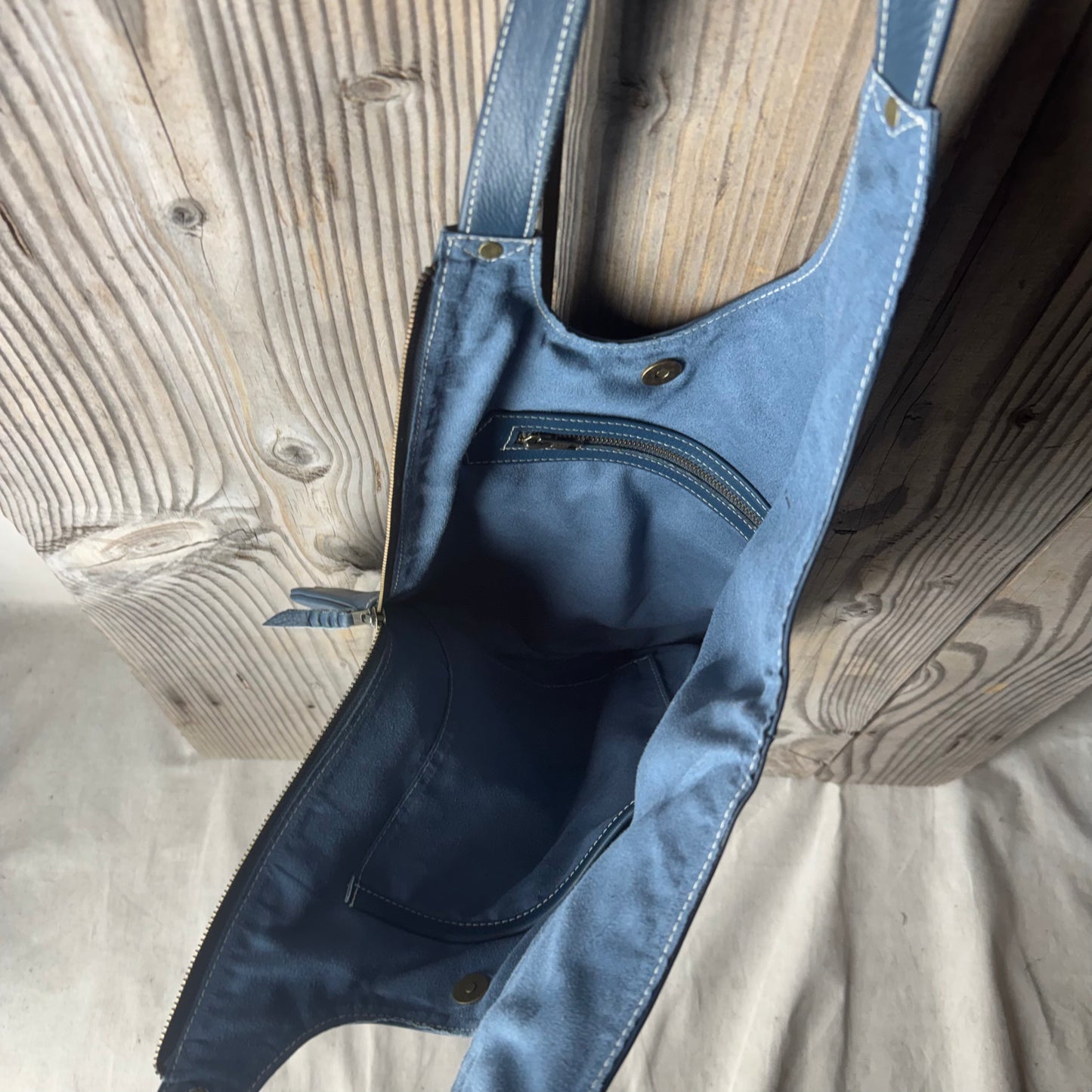 Slimline Leather Shoulder Bag