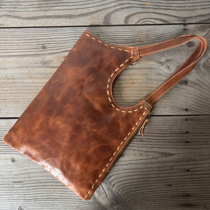 Slimline Leather Shoulder Bag