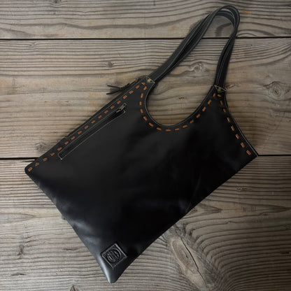 Slimline Leather Shoulder Bag