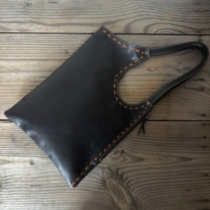 Slimline Leather Shoulder Bag