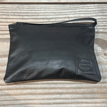 Leather Phone Clutch With Wrist Strap