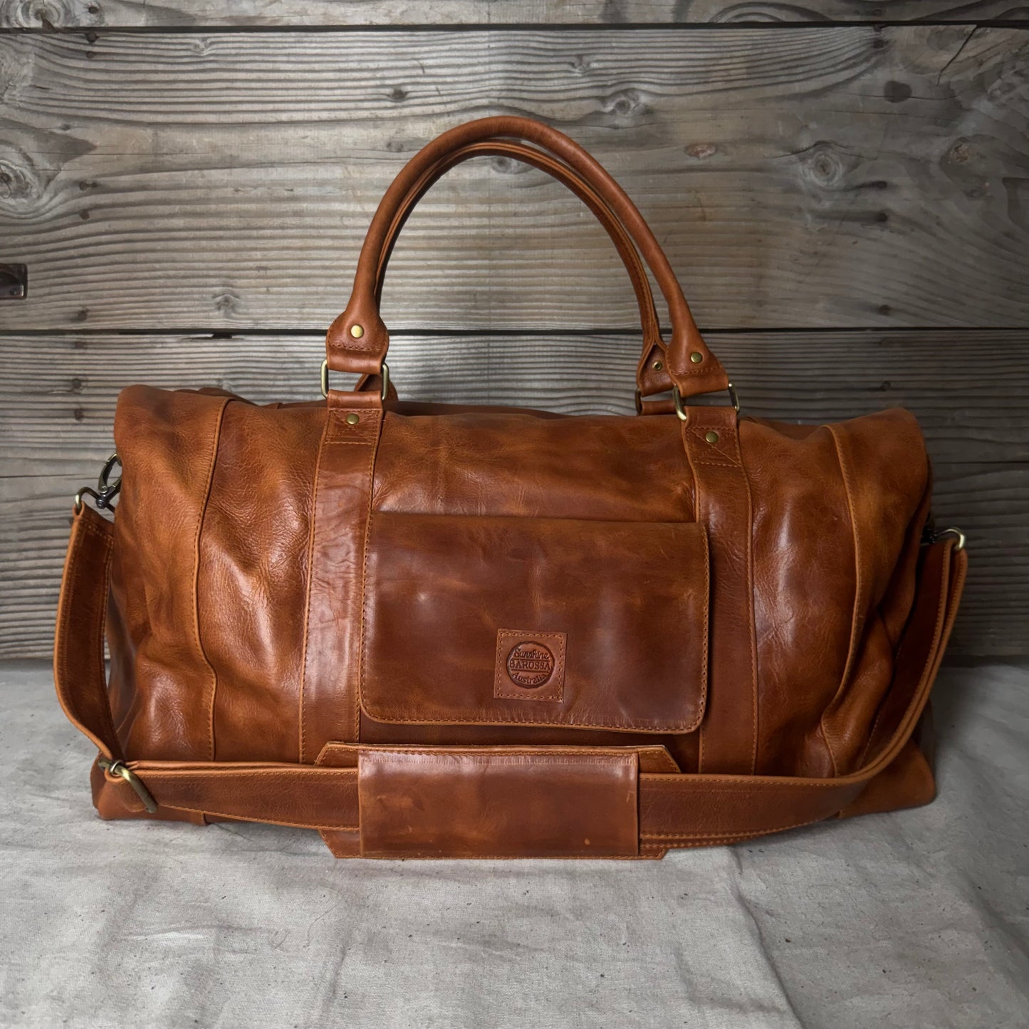 Soft Leather Travel / Duffle / Sports Bag