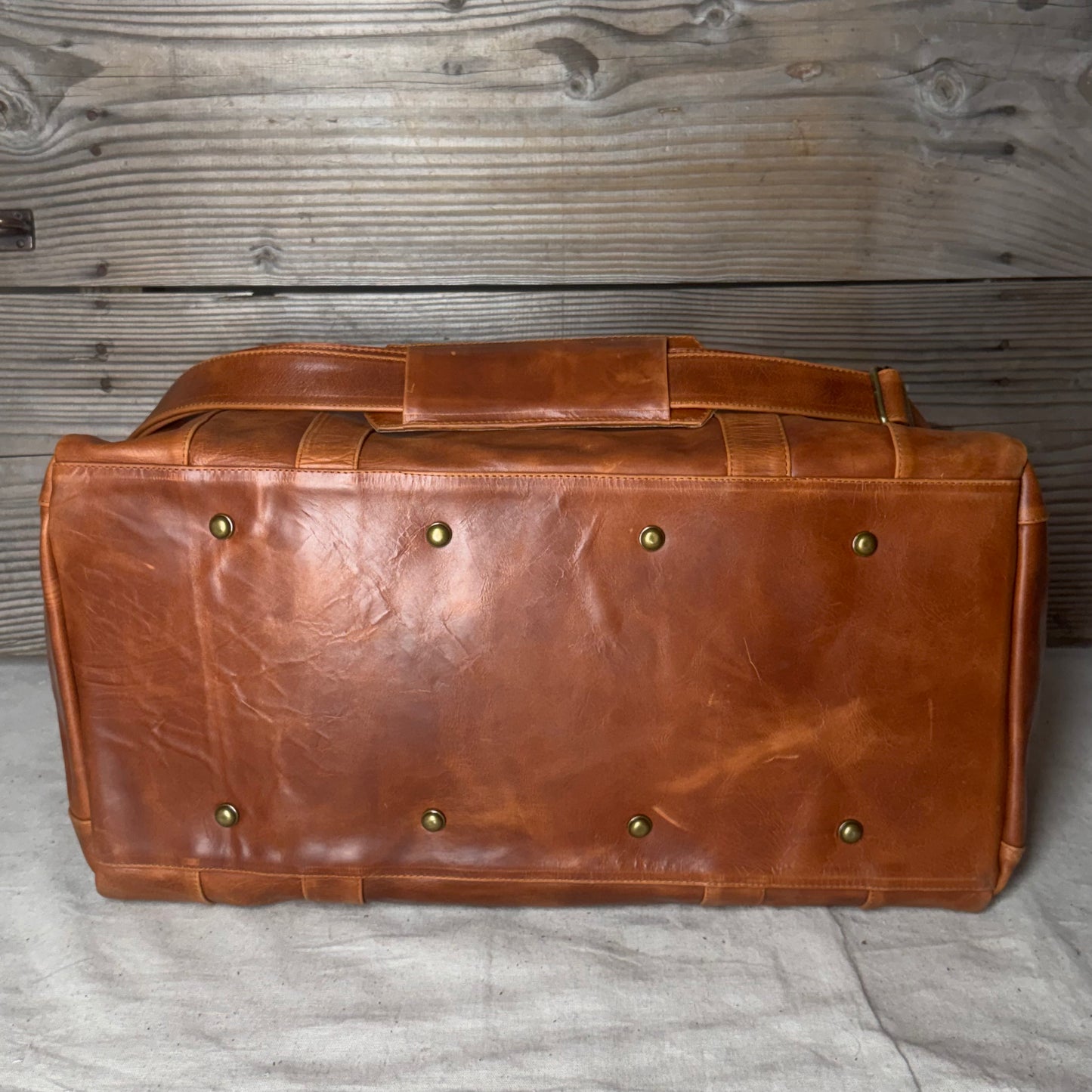 Soft Leather Travel / Duffle / Sports Bag