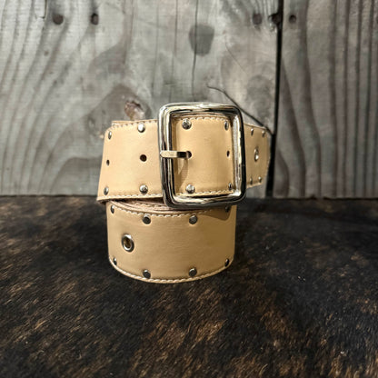 Studded Leather Belts