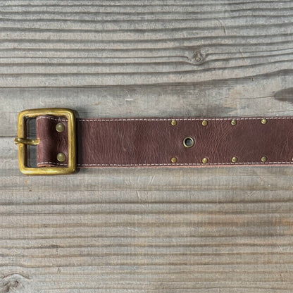 Studded Leather Belts