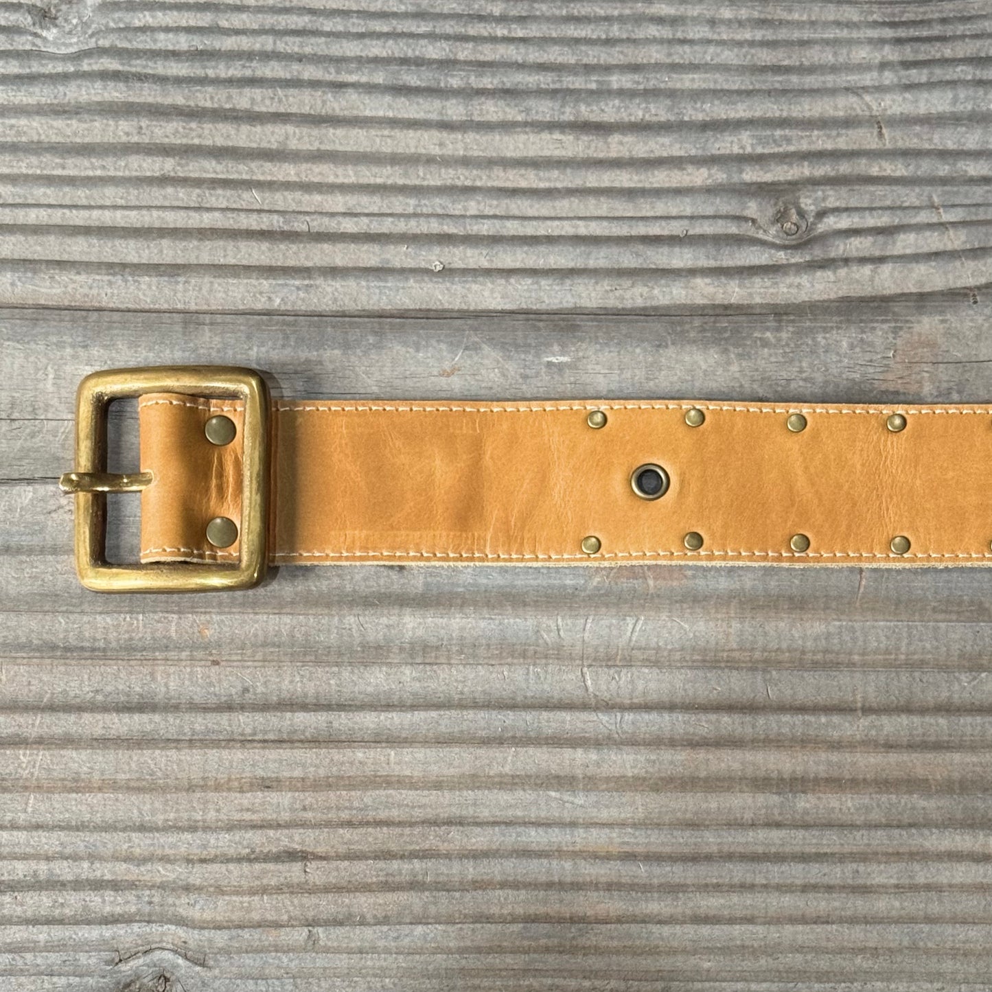 Studded Leather Belts