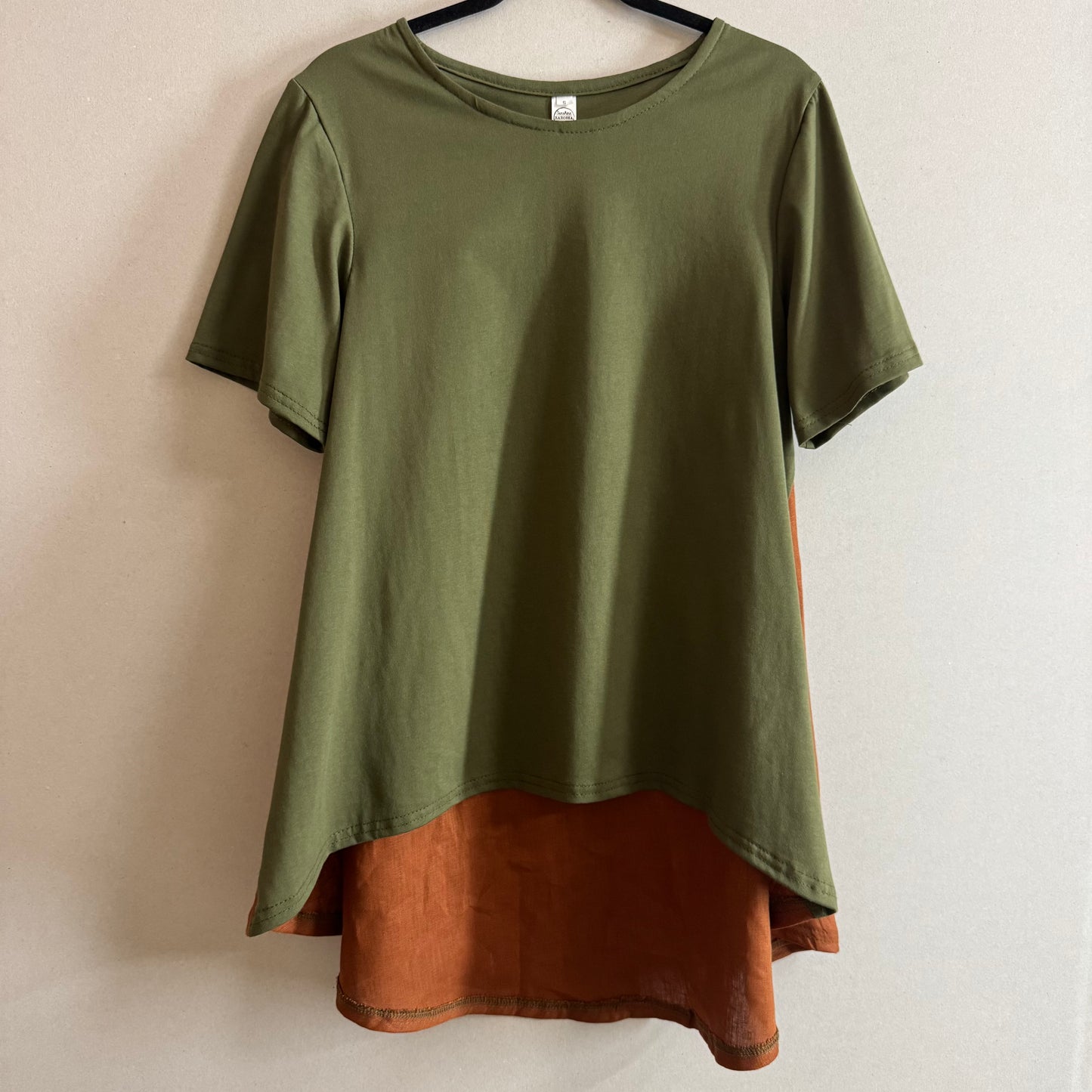 Linen & Cotton Top
