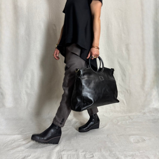 A Large Ring Handle Bag