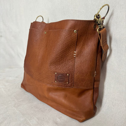 The Big Soft Vintage Tan Slouch/Tote
