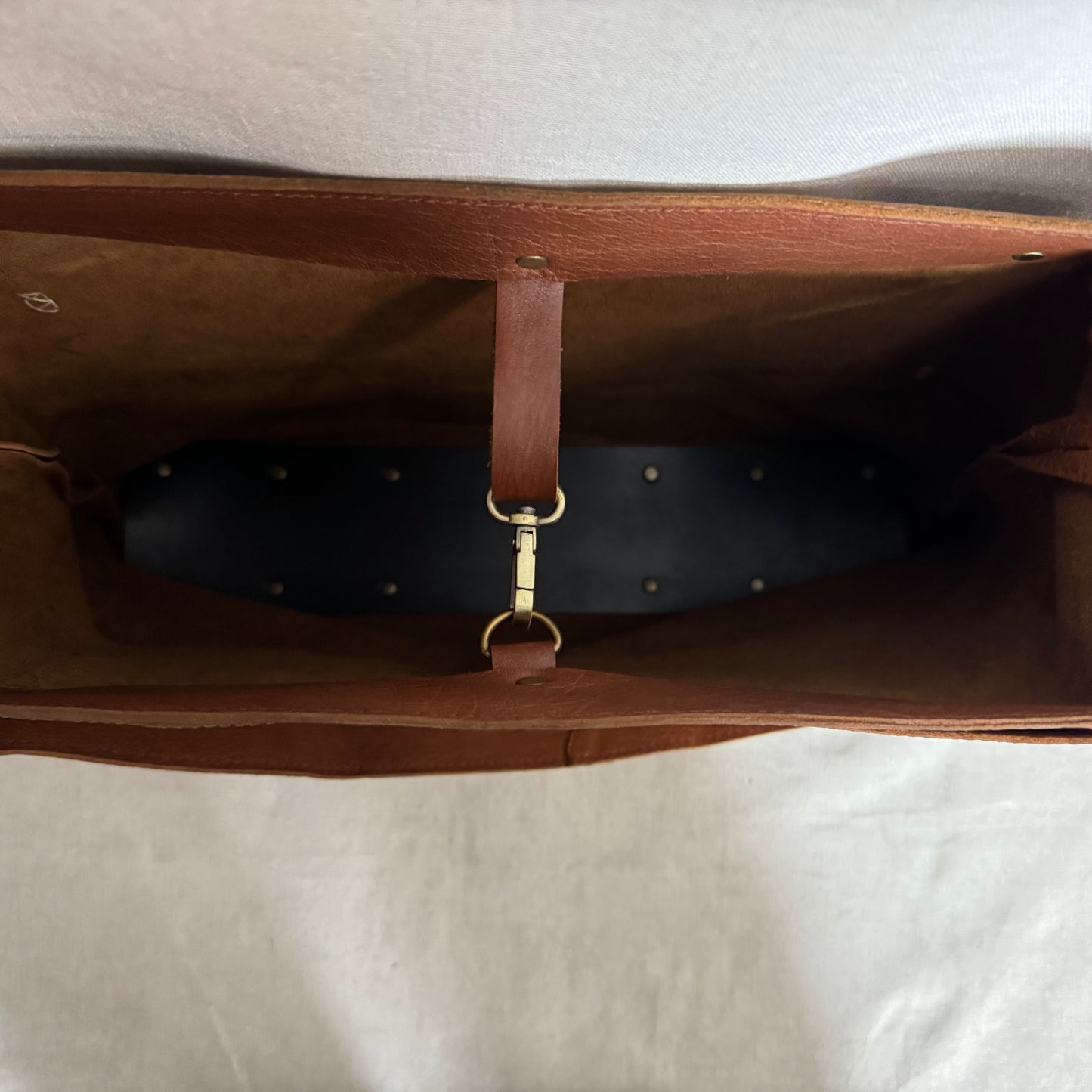The Big Soft Vintage Tan Slouch/Tote